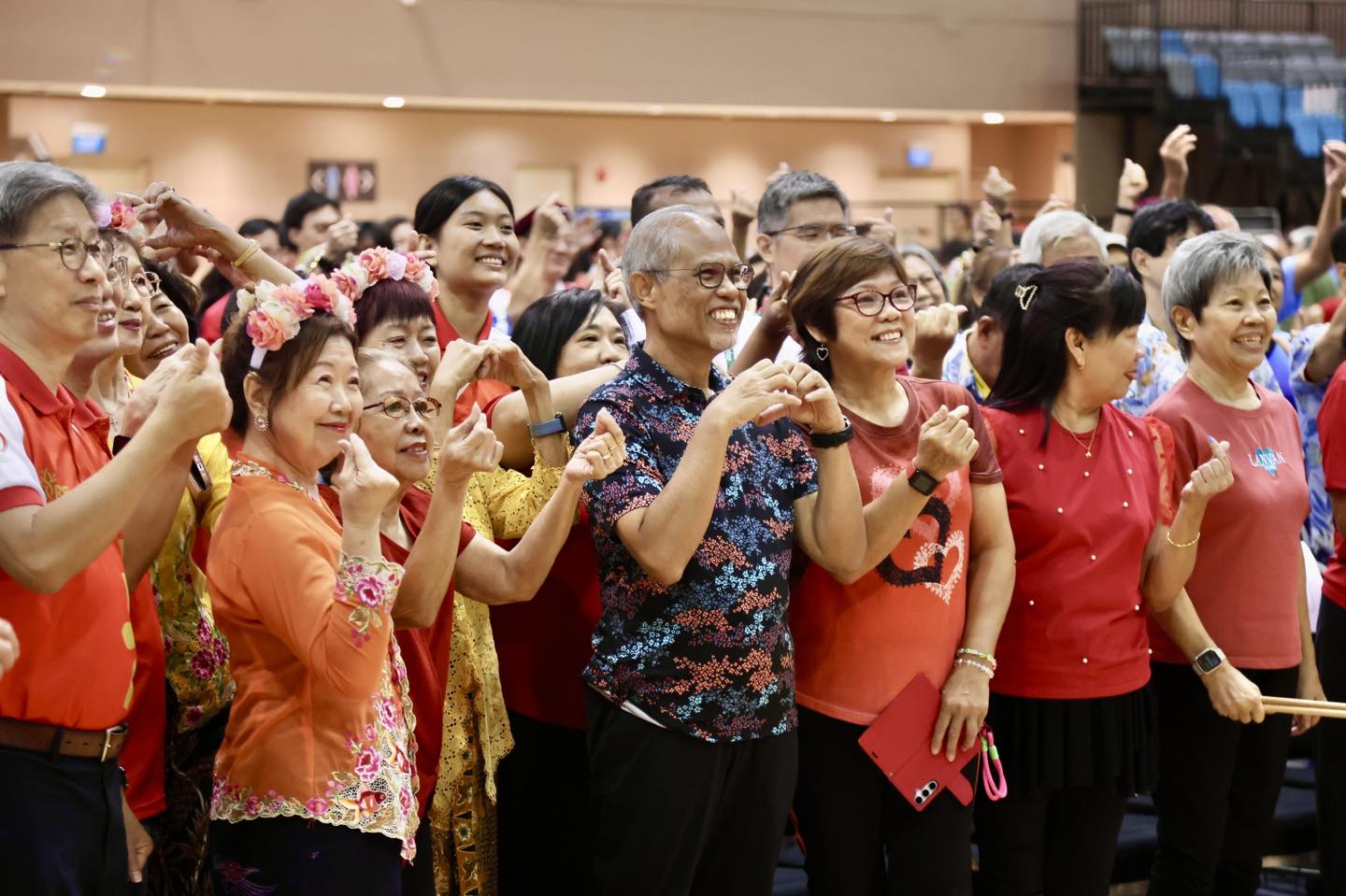 Minister Masagos Zulkifli engaging with participants at the Let's Get H.I.P. event