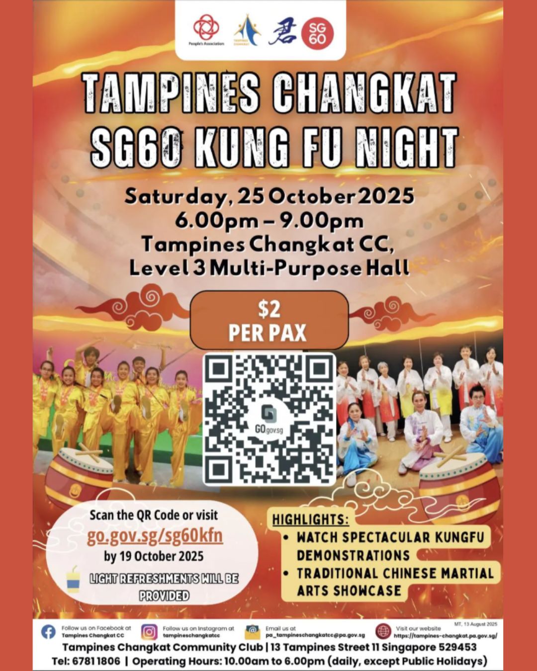 Dynamic martial artists in action, showcasing flying kicks and powerful punches at an event.