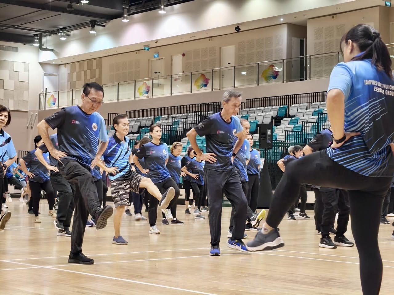 Participants engaged in a Kungfu demonstration