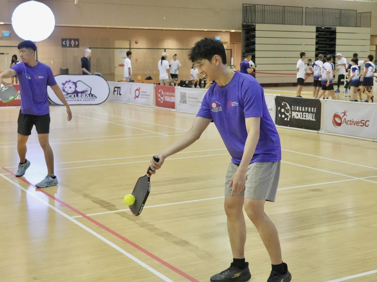 Exciting moments from the Tampines North Community Pickleball Team Challenge