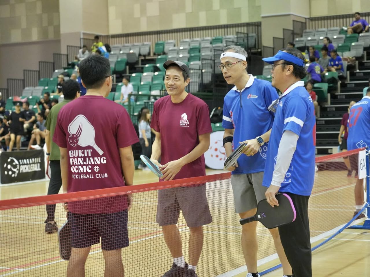 Community spirit on display at the Tampines North Pickleball event