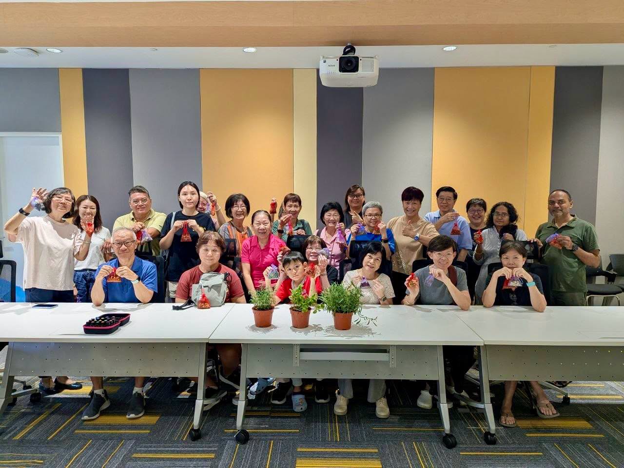 Therapeutic Series Workshop at Our Tampines Hub Features Scented Sachet Making