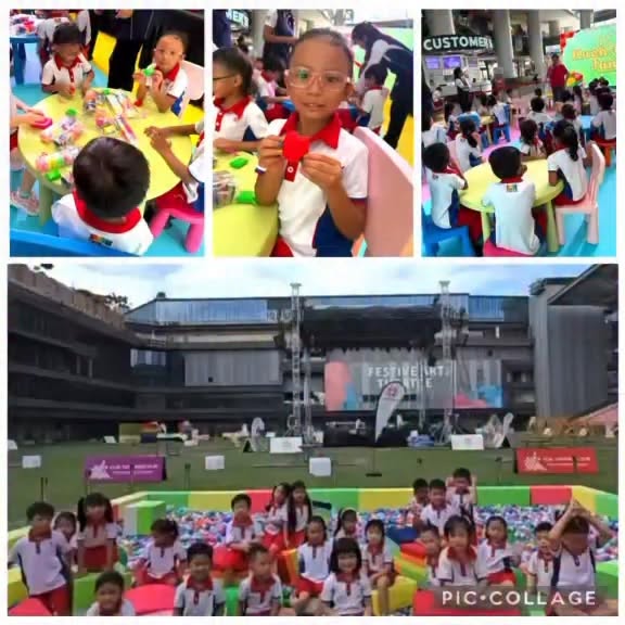 Children at OTH Festival Our Tampines Hub
