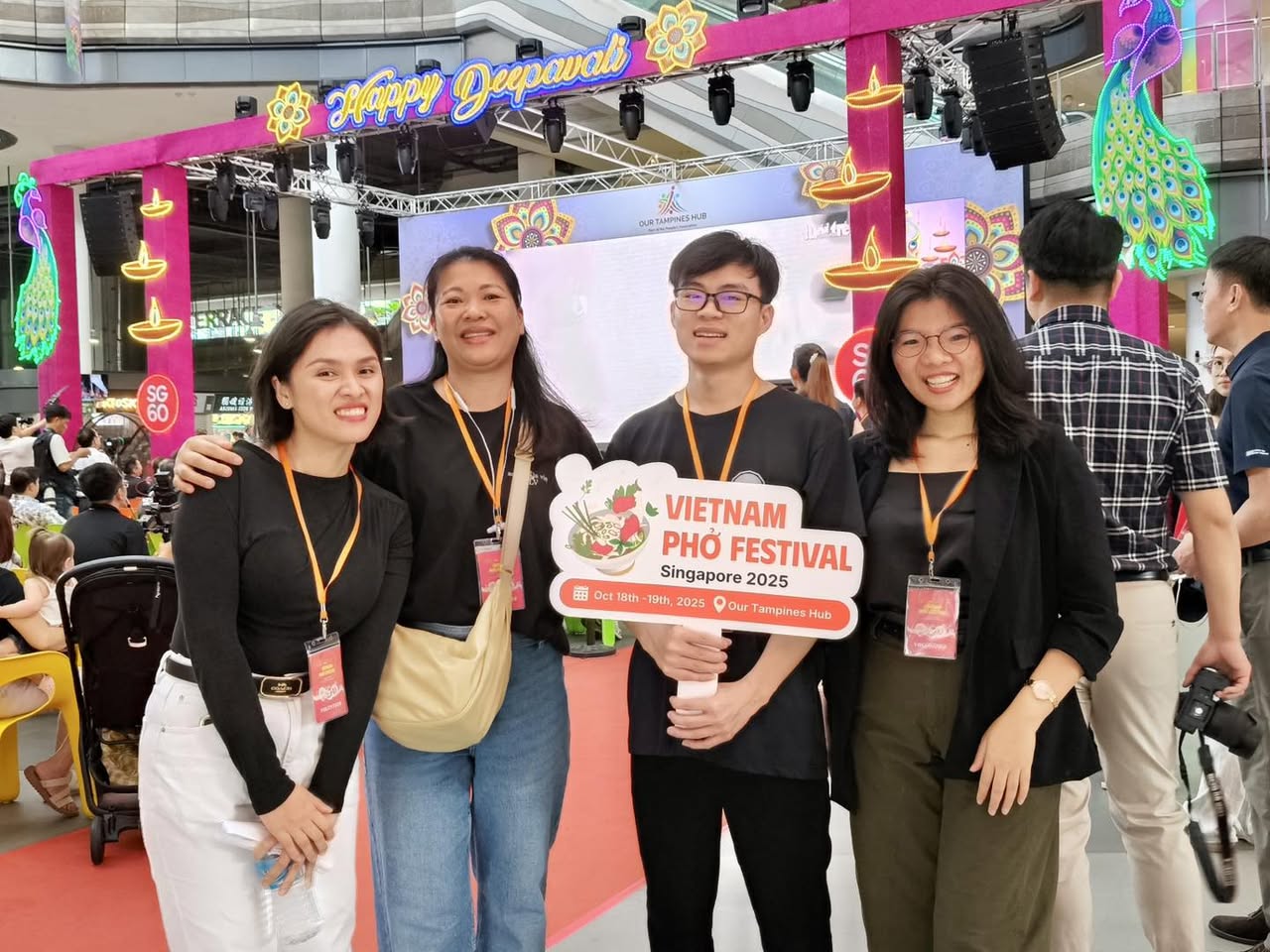 A display celebrating Vietnam's rich Phở heritage and traditions