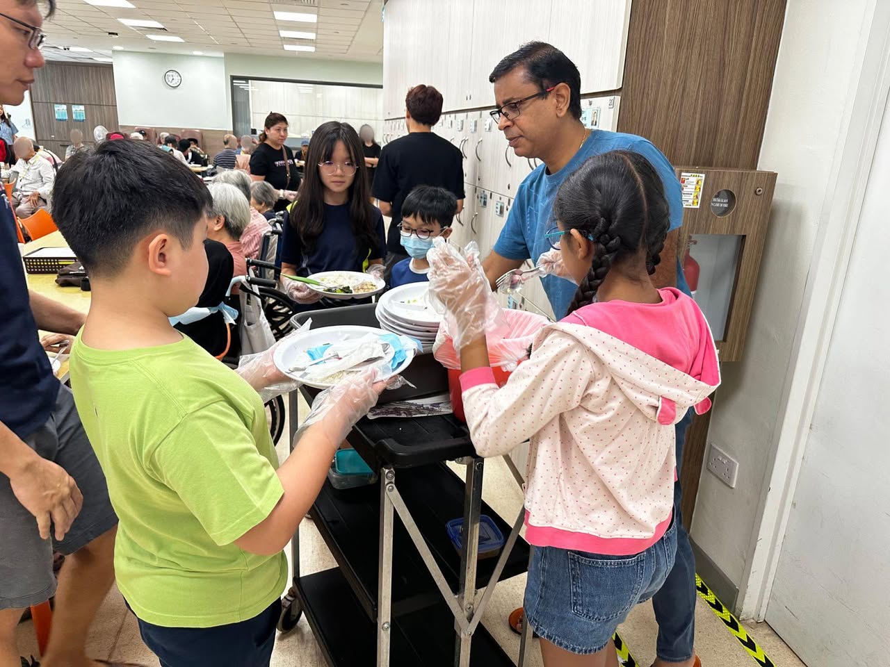 OTH Kids Club community outreach at St. Andrew's Senior Care