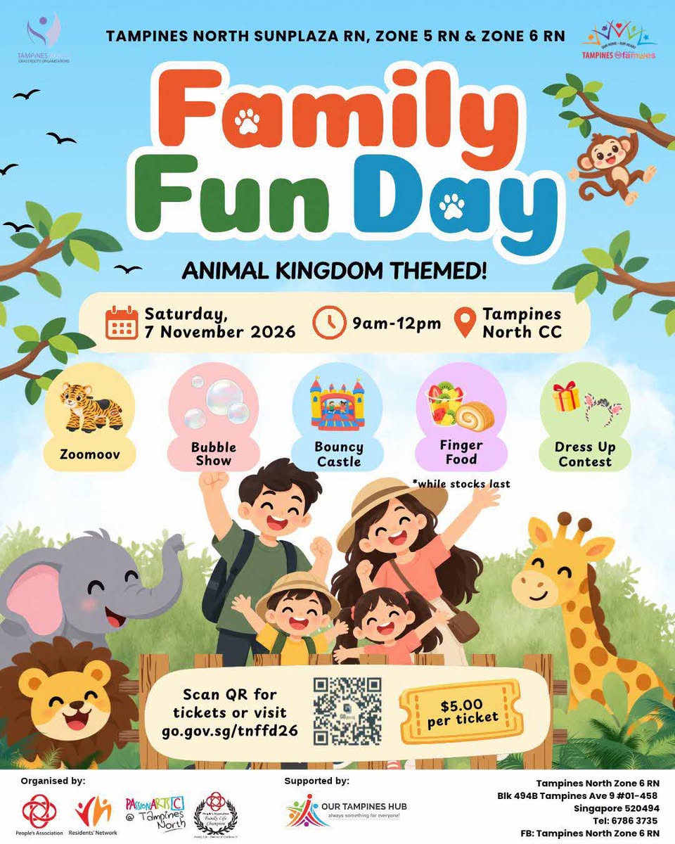 Family Fun Day Animal Kingdom poster