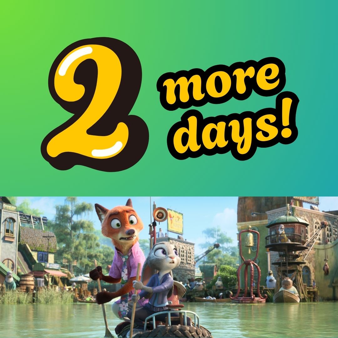 Zootopia 2 themed truck with characters and event branding