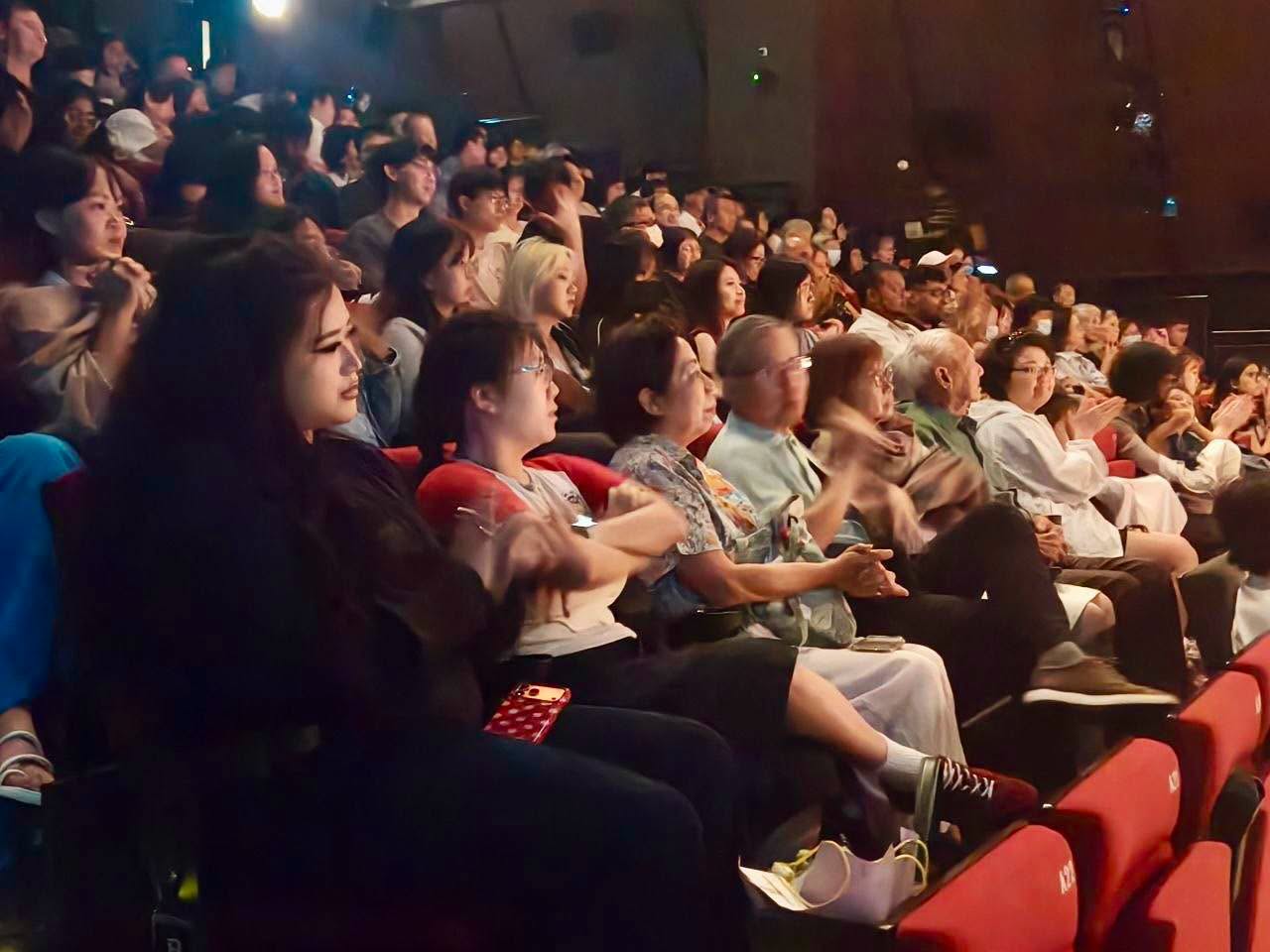 Audience seated at Festive Arts Theatre
