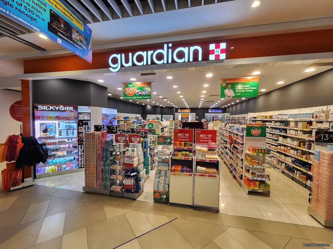 Guardian Health & Beauty + Pharmacy – Our Tampines Hub (Click & Collect)