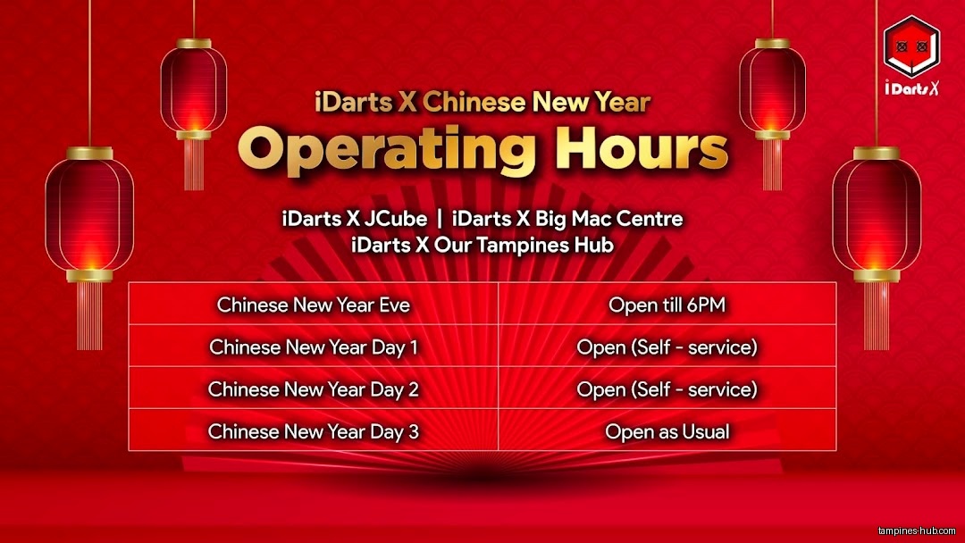iDarts X (Our Tampines Hub)