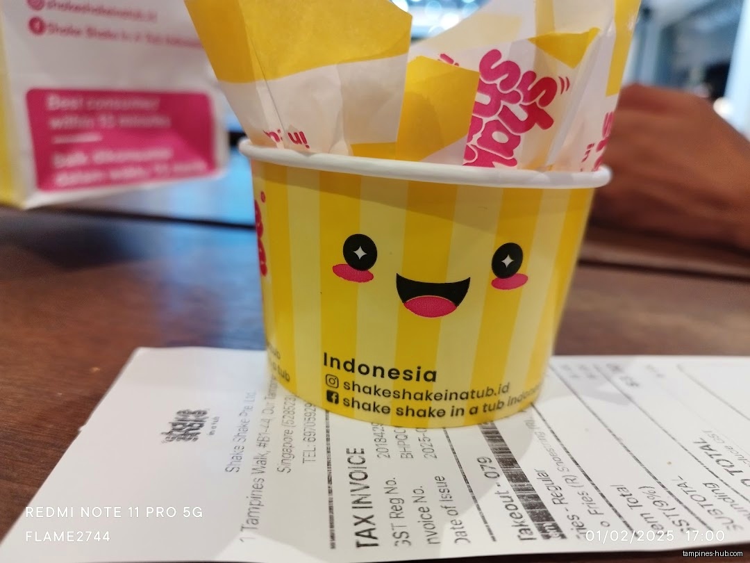 Shake Shake in a Tub - Tampine Hub