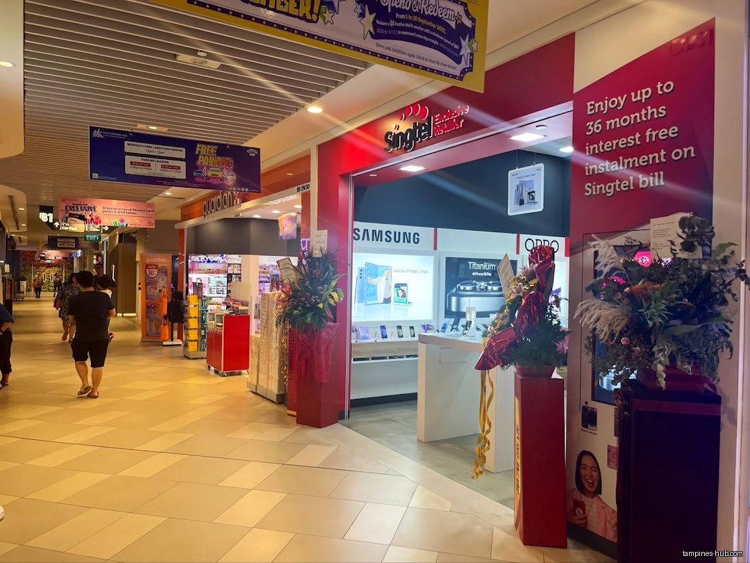 Singtel Exclusive Retailer - Tampines Hub at Tampines Hub