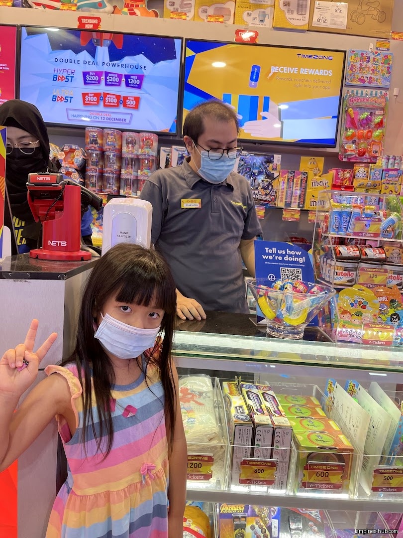 Timezone Our Tampines Hub - Dance, Racing, Video Games