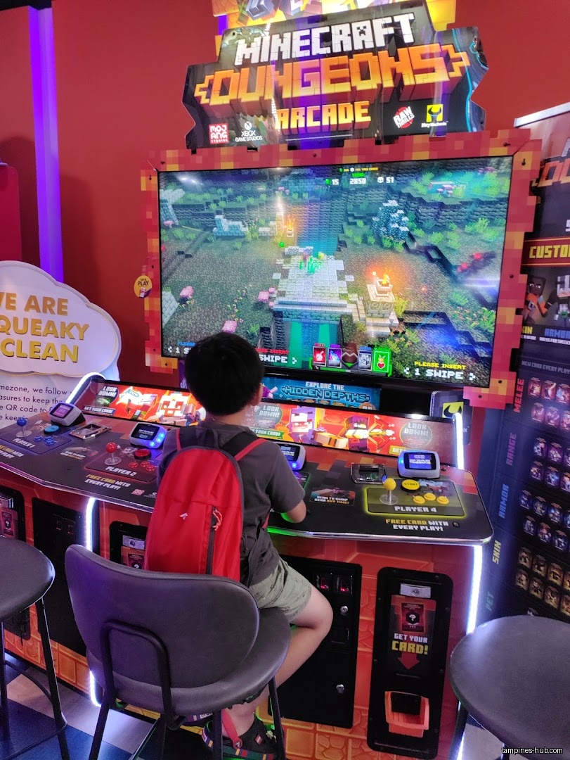 Timezone Our Tampines Hub - Dance, Racing, Video Games