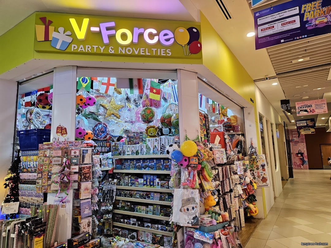 V-Force Party & Novelties(#B1-36) Our Tampines Hub