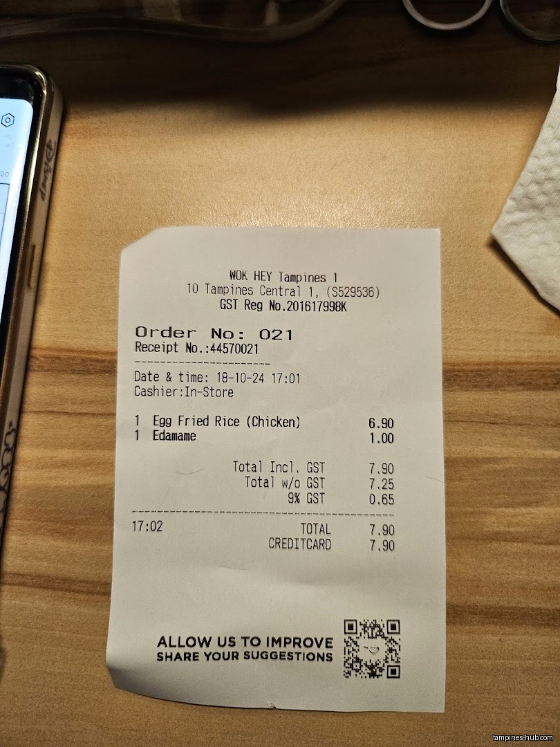 WOK HEY Our Tampines Hub